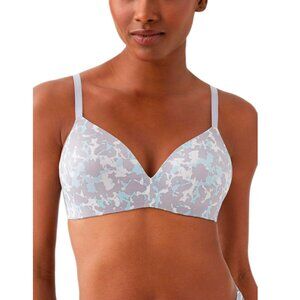 B. TEMPT'D BY WACOAL Blue/grey Future Foundation Wire Free Bra